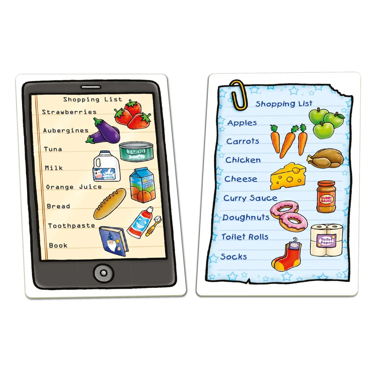 shopping list game