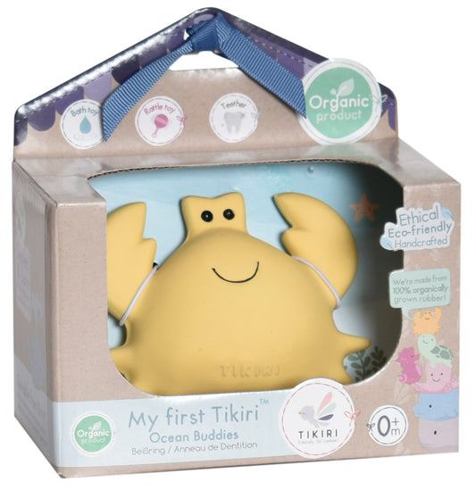 crab ocean buddy bath toy