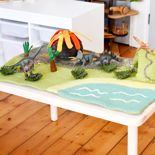 dinosaur land playscape